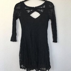 AE Lace Black Dress